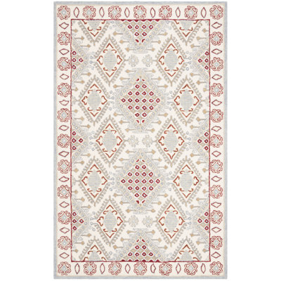 Sebrite Hand Tufted Wool Southwestern Rug