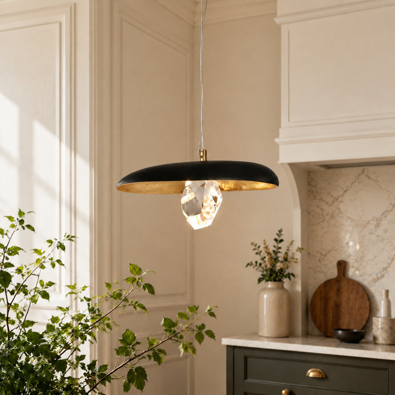 Luminaire suspendu 1 lumière DEL Grigor