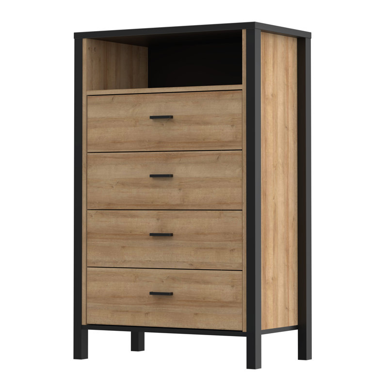 Abhiraj 69.8cm W 4 - Drawer Chest of Drawers