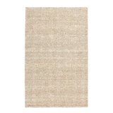 Herringbone Jute / Sisal Chevron / Zig Zag Area Rug in Ivory