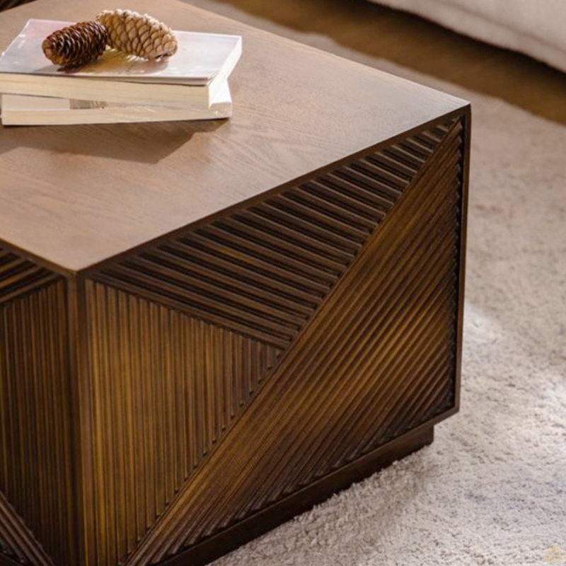 Table basse carrée