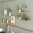 Zuzia 2 Piece Solid Wood Floating Shelf-666765352