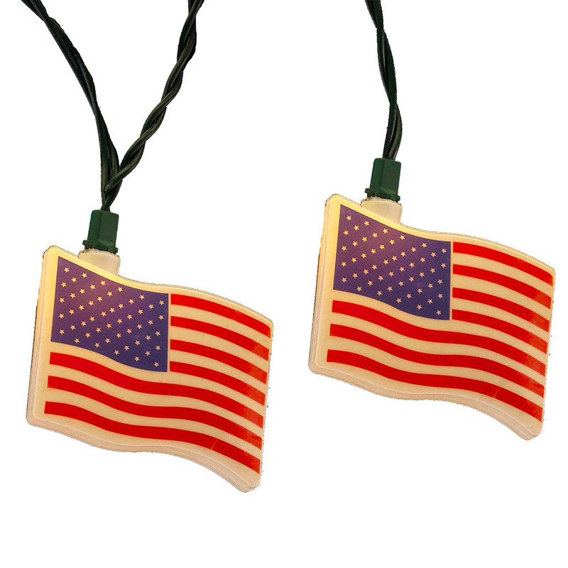 Indicateur 10 lumières de chaîne de usa