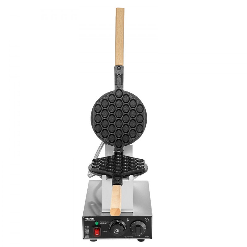 Gaufrier commercial anti-adhésif 1400W