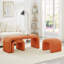 Ensemble de 3 bancs de repose-pieds en forme de U-1122342019