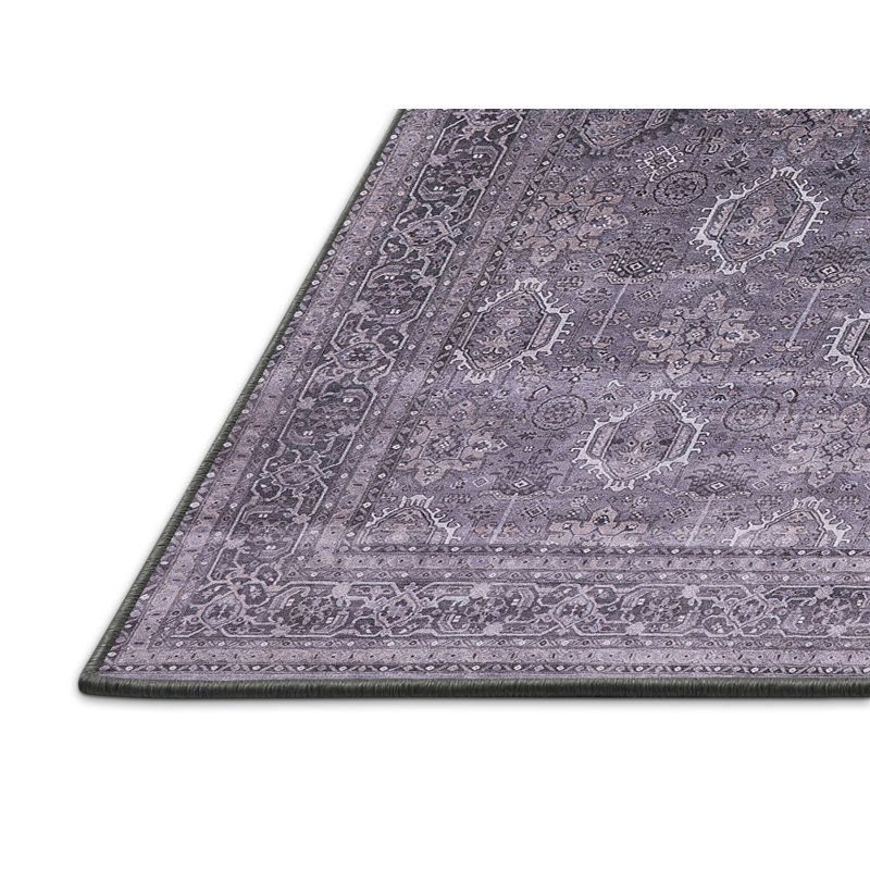 Tapis oriental gris Anastas, Rectangle 5 pi x 7 pi