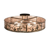 Cowboy 6 - Light Semi Flush Mount