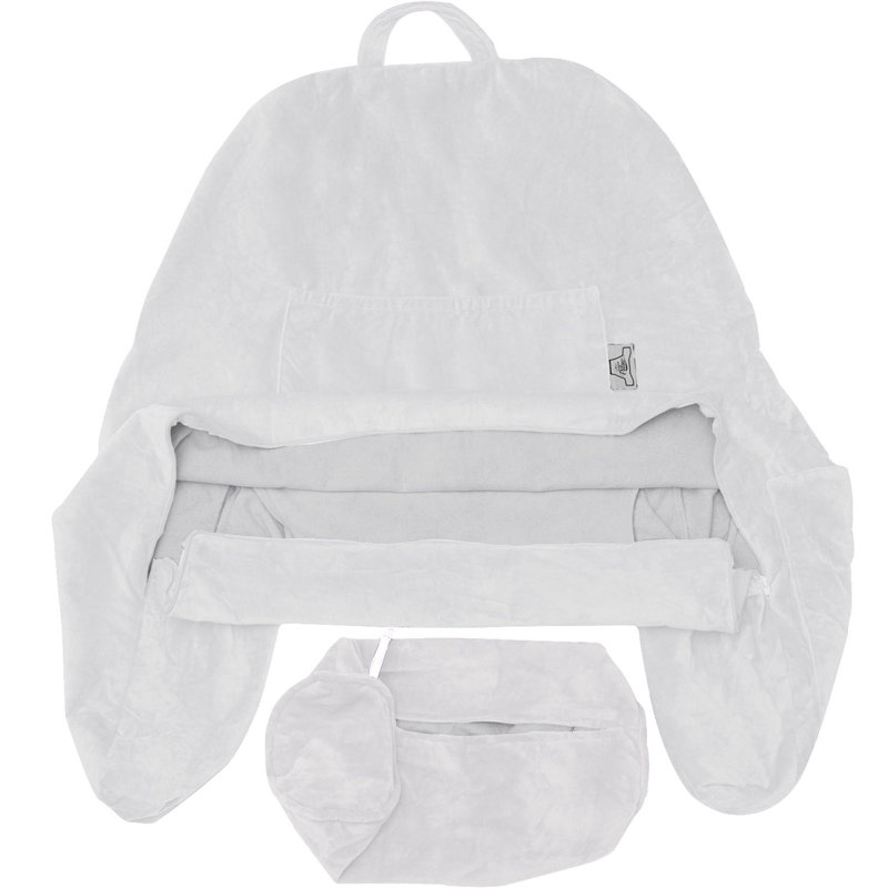 Housse de coussin d'extérieur, Blanc