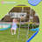Caetlin Dakota Fields Metal Swing Set with 2 Swing(s)