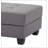 Chic Gray Contemporary Ottoman-1720405265