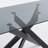 Tewksbury Glass Top Metal Base Dining Table-2025600411-2025600413