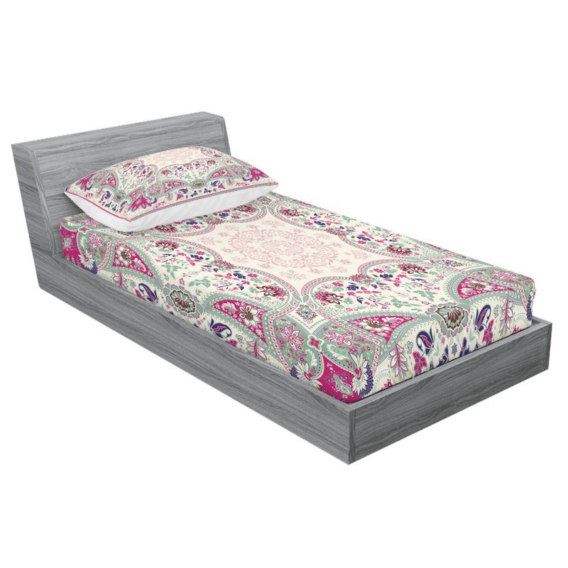 Microfiber Sheet Set, Twin Sheet Set with Fitted Sheet