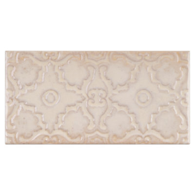 Échantillon - Carrelage mural en céramique polie de 4,73 po x 9,45 po (8,07 pieds carrés / caisse) Zurbaran