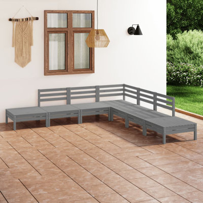 Ensemble de conversation modulaire 7 pièces Valleria