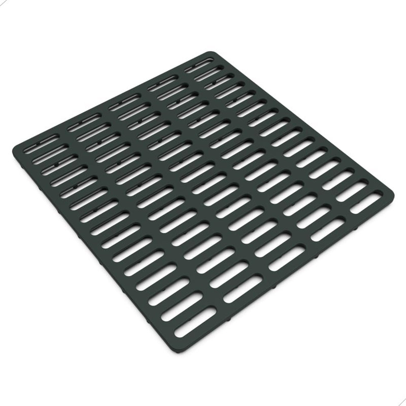 Tapis d'évier de cuisine, protecteur d'évier, tapis en silicone, résistant à la chaleur, sans odeur, pieds surélevés, 12,2 po x 11,34 po
