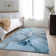 Premium Machine Washable Cerrito AMF506 Blue Rug