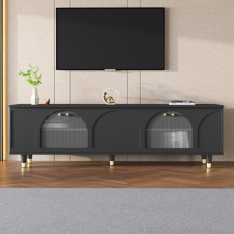 Console Egron 69,6, Noir