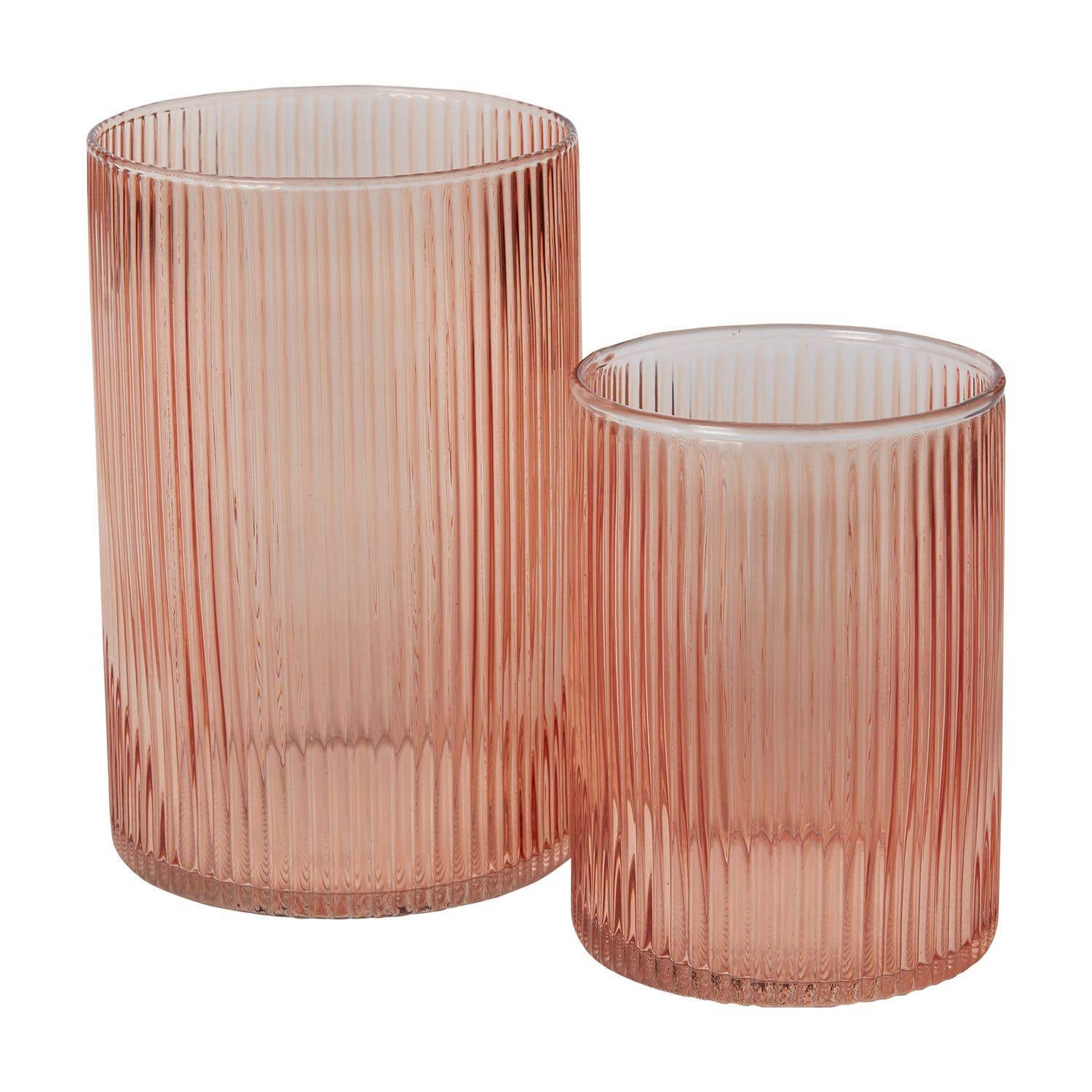 Brigida Handmade Glass Table Vase, 5.5" H x 4" W x 4" D