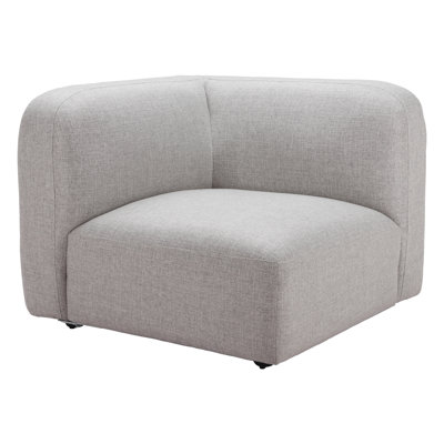 Chaise d'angle Biak - gris