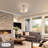 Komatke Glass Semi Flush Mount-622962155