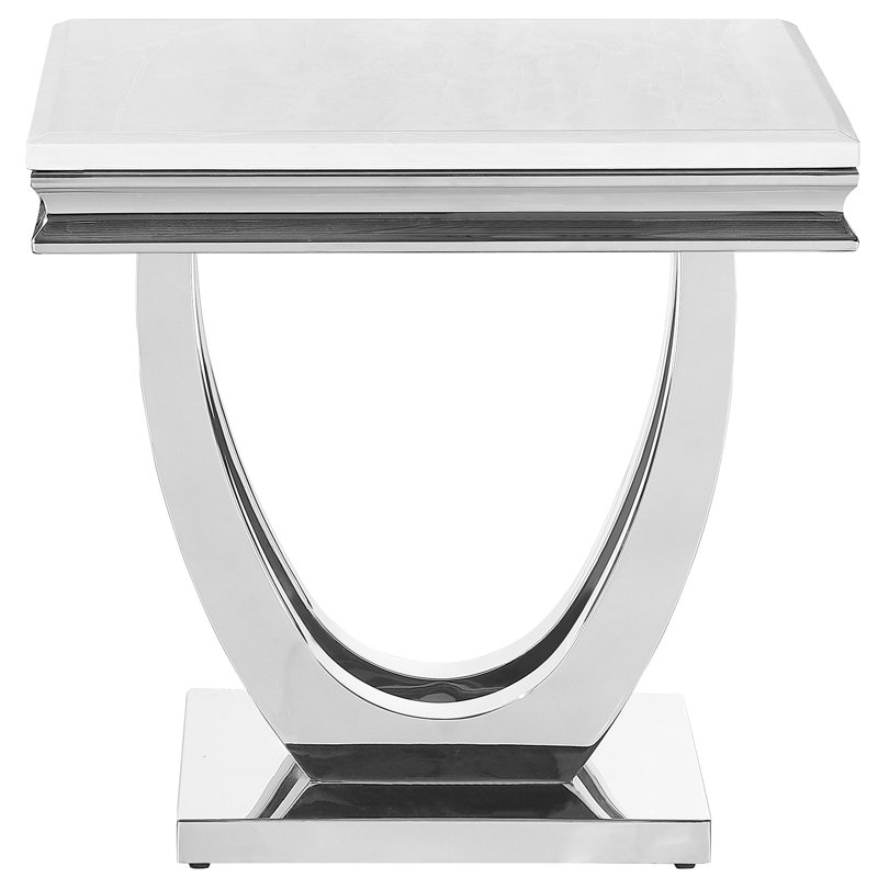 Table de bout carrée en U Durante