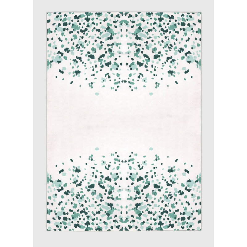 Rectangle Area Rug with Non-Slip Backing, Rectangle 2' x 3'