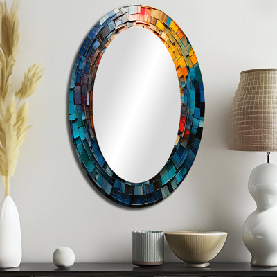 Menthe - Miroir en métal tendance