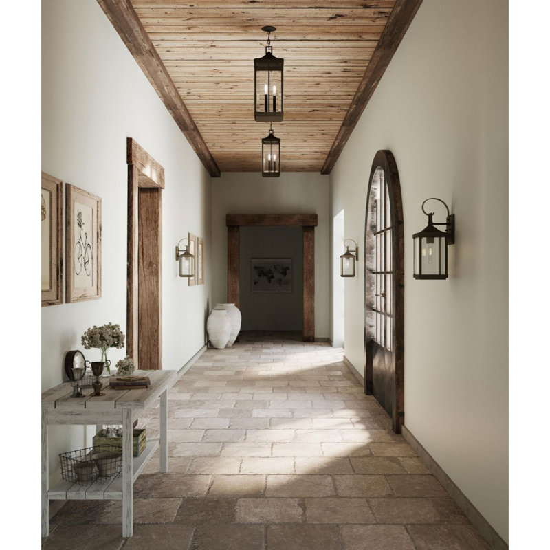 Crawley Aluminum Wall Light, Antique Bronze