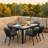 Aluminum Extendable Outdoor Patio Dining Table (63" - 94.5")  For 8-10 Person-42299852