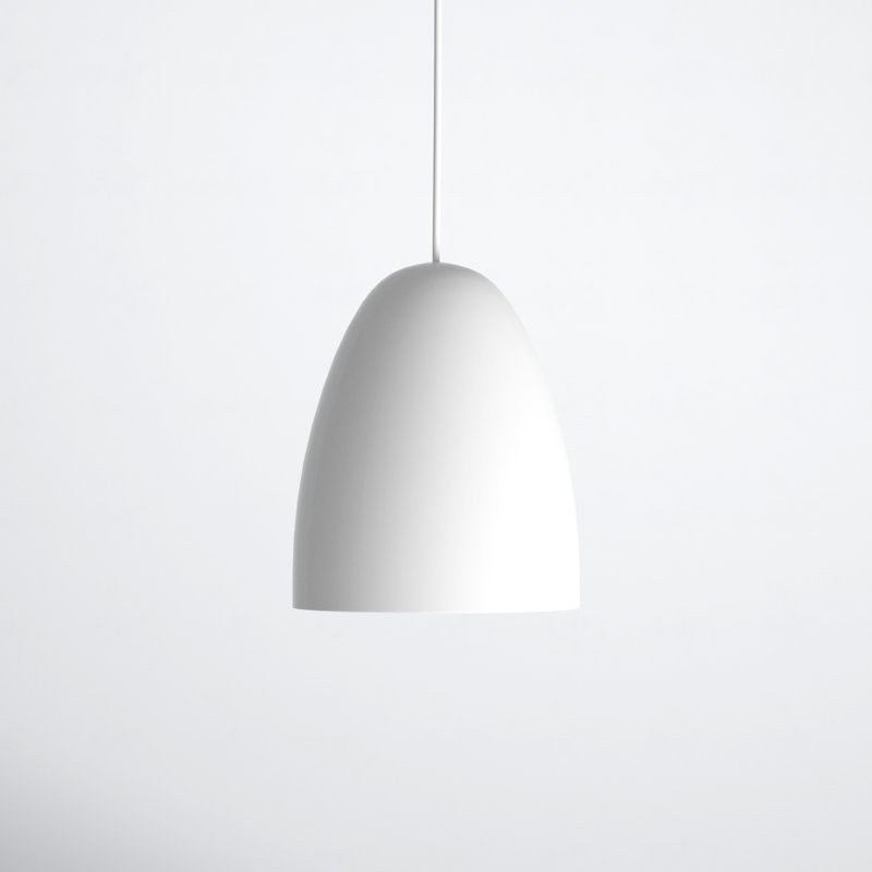 Asa 1 - Light Single Pendant, White