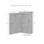 Caree 19.25'' W 28'' H Surface Framed Medicine Cabinet Mirror 3 Adjustable-17889546