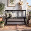 Banc en bois massif Modern Farmhouse Hadiya-99057899