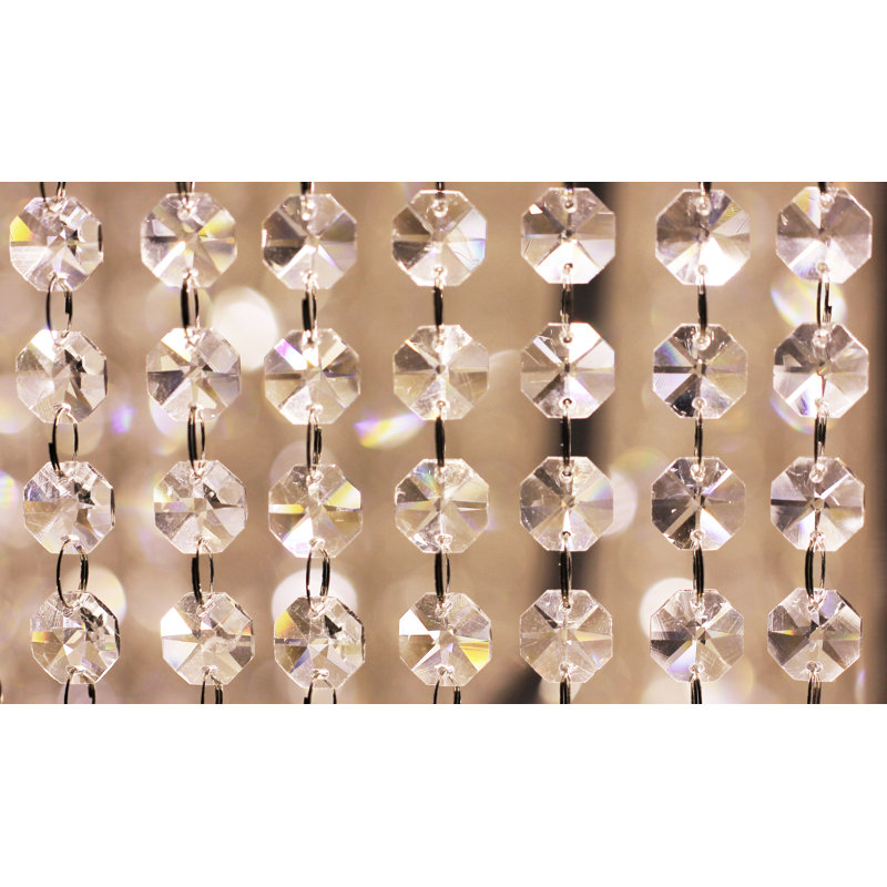 16 - Light Glass Empire Chandelier