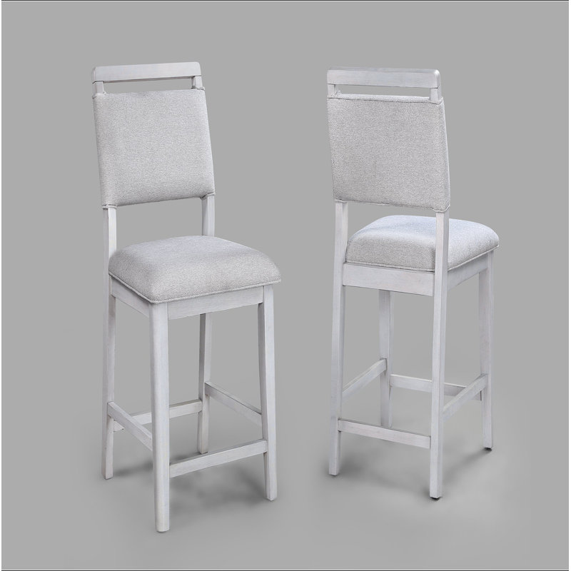 Mobilier de salle à manger 2 pièces blanc