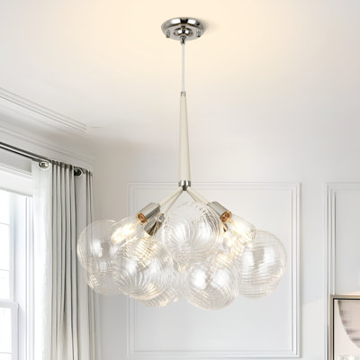 Luminaire suspendu 4 lumières Gursewak