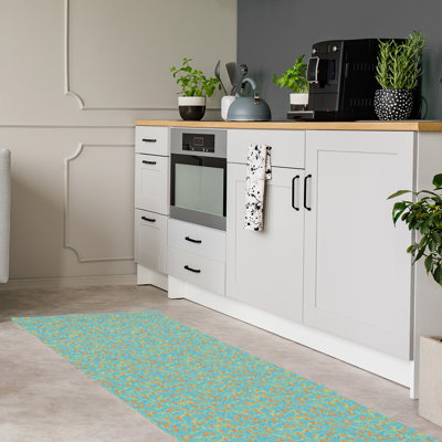 Chenille Floral Indoor Rug
