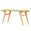 Table de salle à manger extensible 2 en 1 Modern Modern - Table de transformateur en bois d'hévéa massif à hauteur variable | Idée de cadeau-791147465