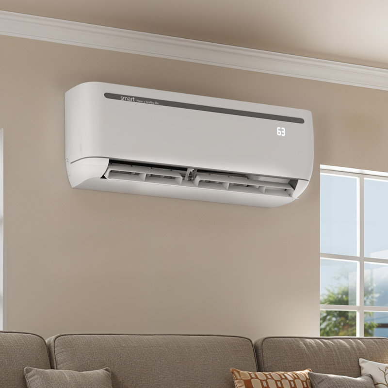 12,000 BTU Ultra-Quiet 115V Mini Split Air Conditioner and Heat Pump with Smart Network Control