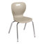 Chaises de classe empilables en plastique avec sièges profilés Shapes Series (ensemble de 4)-36420417-36432801