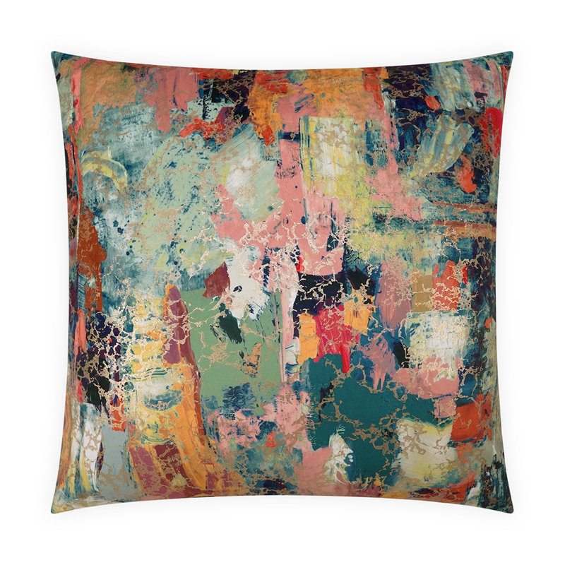 Art De Vivre Square Pillow Cover & Insert, Square 24"