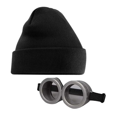 Unisex Beanie Hats Women's Men's Glasses Hats Clothing Sets
