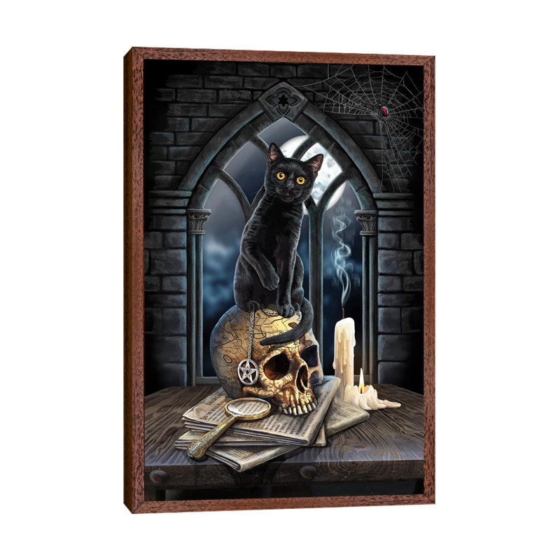 Spirits Of Salem by Lisa Parker - Print on Canvas, Classic Brown Wood Framed, 66.04 cm H x 45.72 cm W