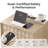 Valdean 21" W Modern Wood Drawer Nightstand with Storage Drawer and USB Charging Port-454265611