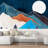 Abstract Mountains Peel & Stick Border-93868153