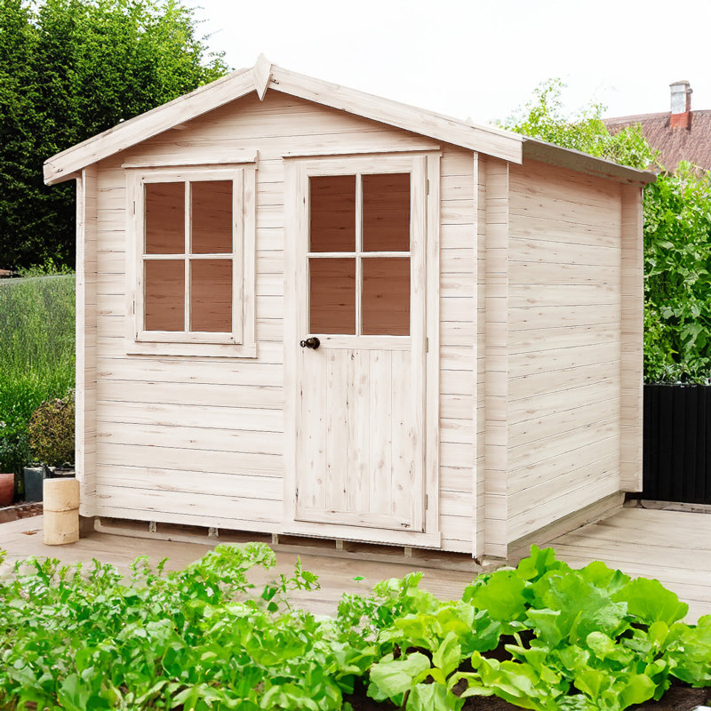 Avesbury 9 x 9 Ft. Log Cabin, Yes