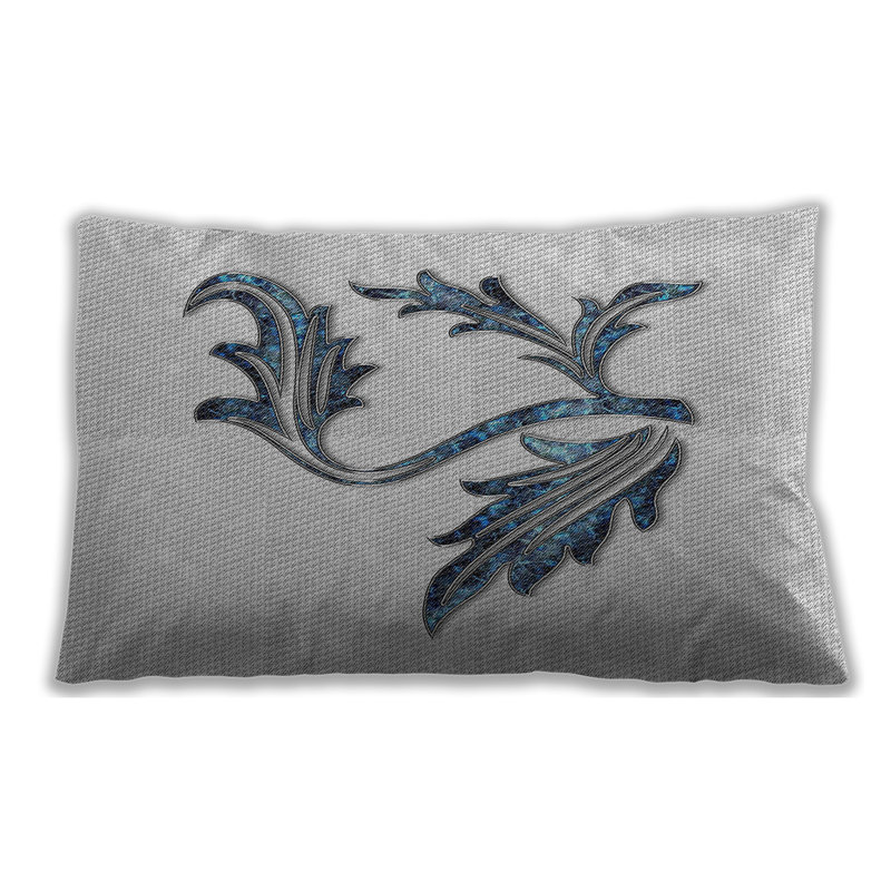 Patterned 925 Throw Pillow