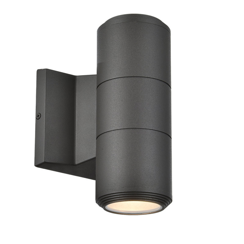 Menahan 2 Light Outdoor Wall Sconce - Matte Black