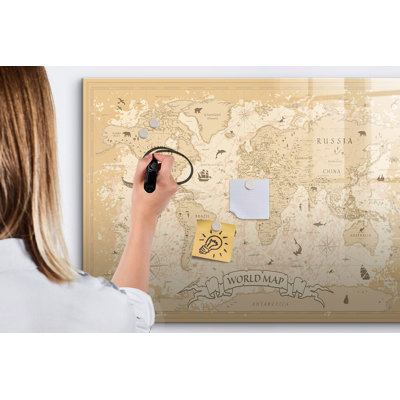 Magnetic Glass Dry Erase Board