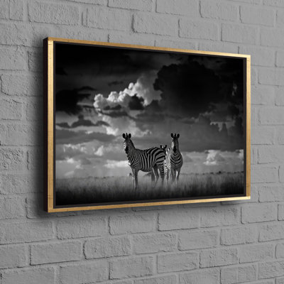 Stunning Zebra Artwork on Canvas Perfect for Christmas Gift or African Savannah Themed Wall Decor in Any Room