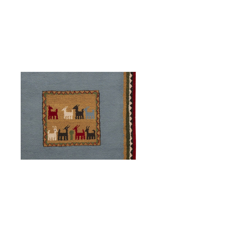 Hand Knotted Southwestern Area Rug